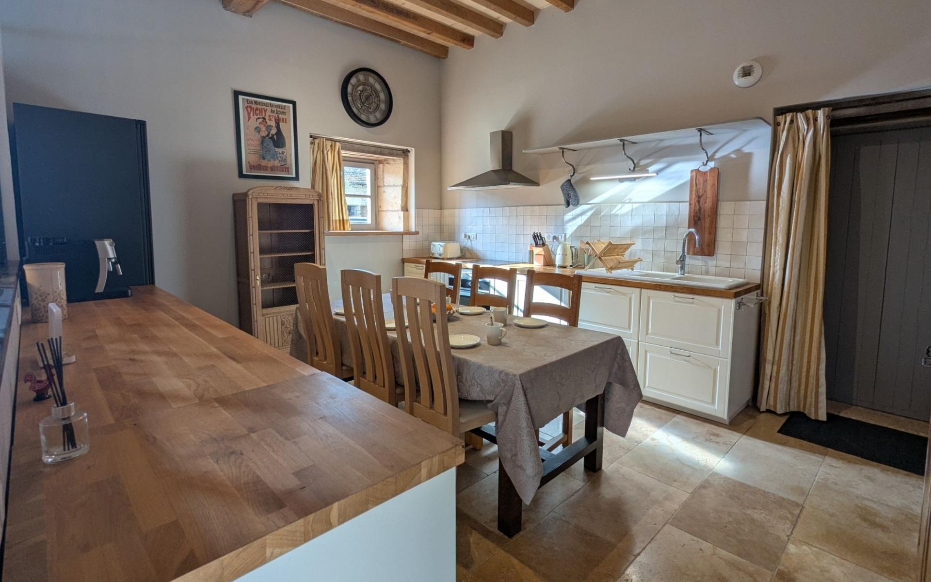 Cuisine du Gîte de Sigogne